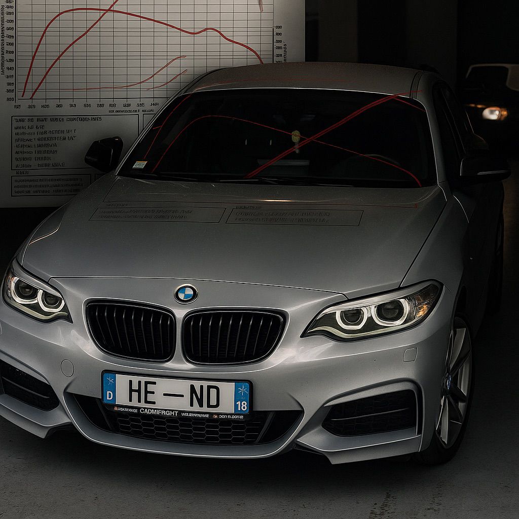 BMW M235i 2014 — Stage 1 Flex E85, downpipe, charge pipe